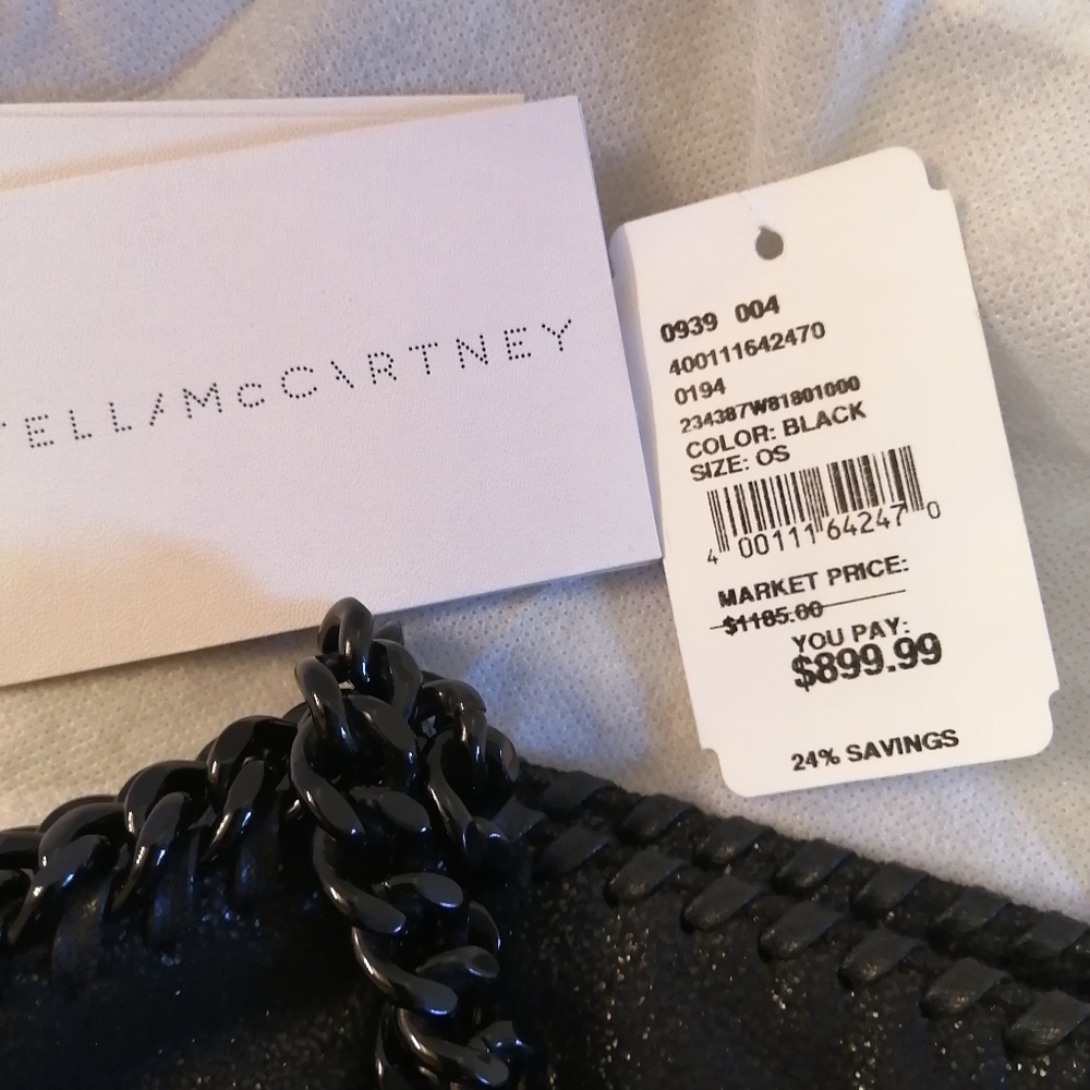 Stella McCartney Shaggy Deer Fold-Over Medium Tote - Picture 5 of 12